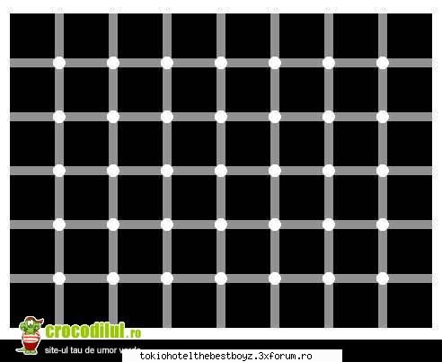iluzii optice numara punctele negre
