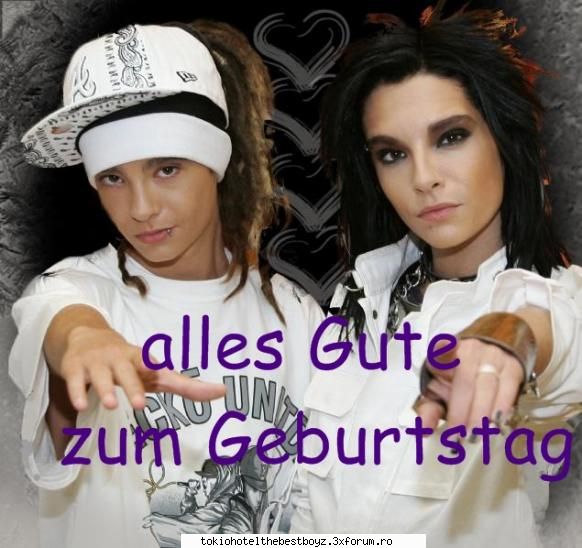 happy b'day bill&tom kaulitz! alles gute zum geburtstag bill und tom kaulitz traitzi poate venitzi