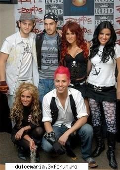 rbd membrii rbd intra membrii formatiei rbd, afara poncho herrera care filmeaza pentru `volverte